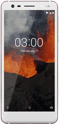 Смартфон Nokia 3.1 (белый)